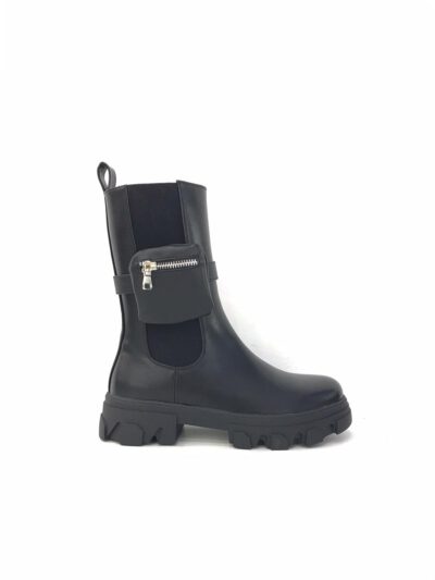 moni fashion Chelsea Boots mit Reisverschluss Kombination aus Eleganz und klassischem Look 3