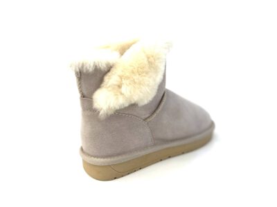 moni fashion boots echtleder beige 1