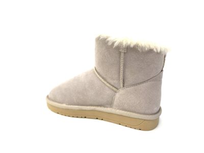moni fashion boots echtleder beige 2